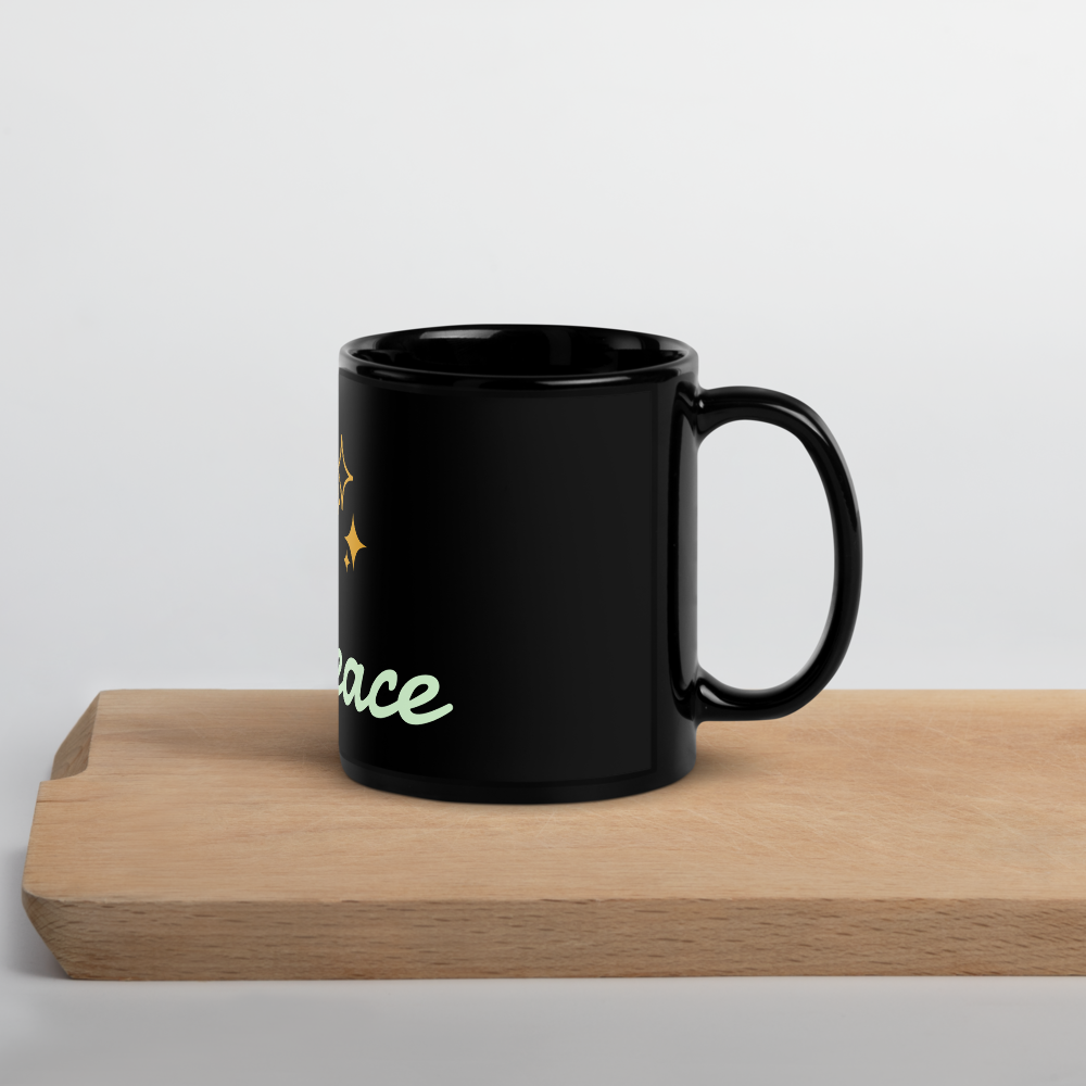 Black Glossy Mug
