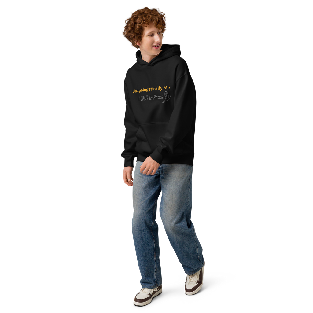 Men’s box hoodie - Unapologetically Me {Gold}