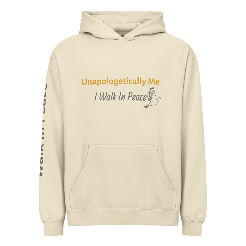 Men’s box hoodie - Unapologetically Me {Gold}