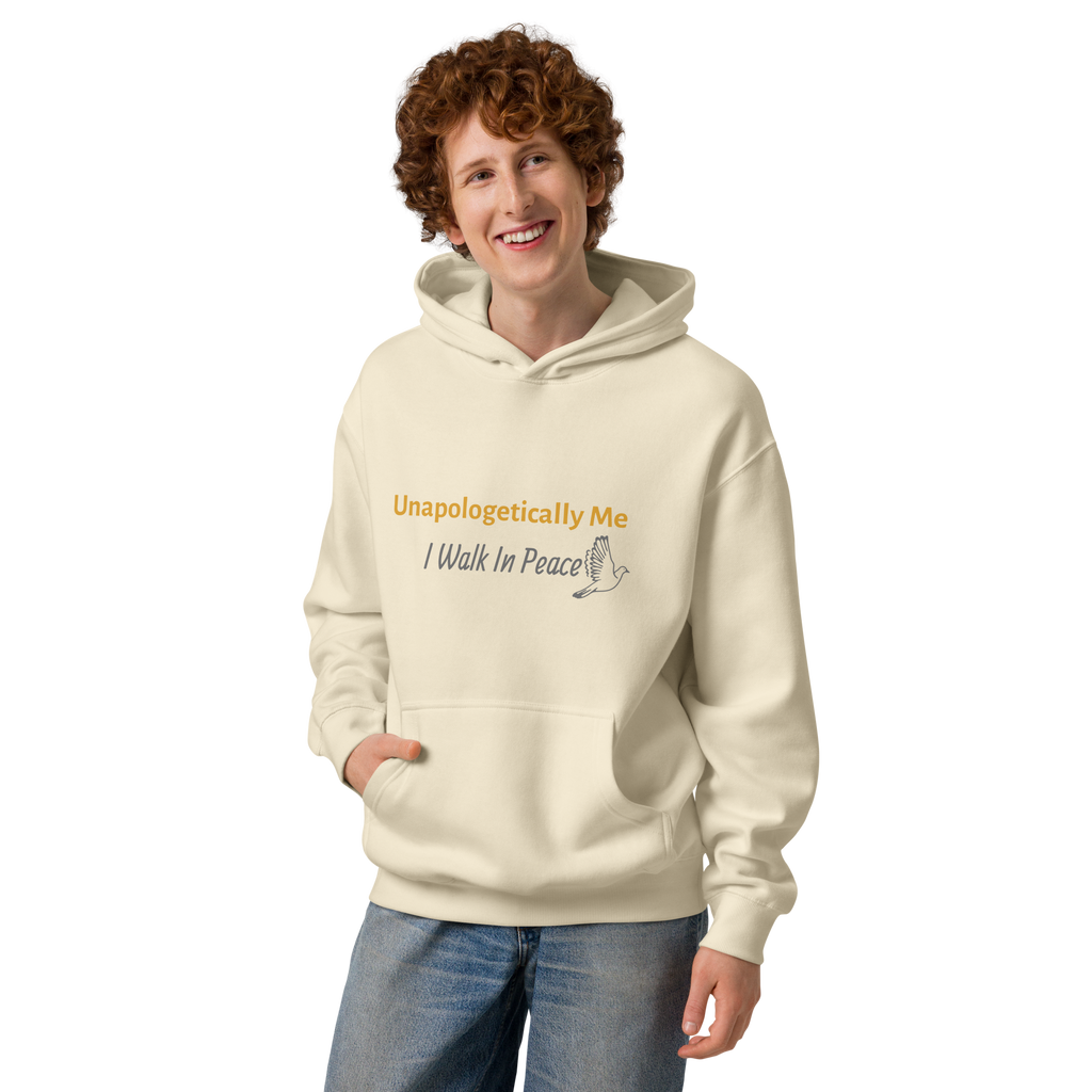 Men’s box hoodie - Unapologetically Me {Gold}