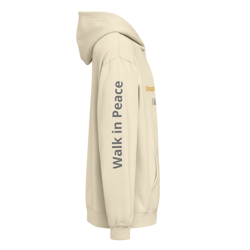 Men’s box hoodie - Unapologetically Me {Gold}