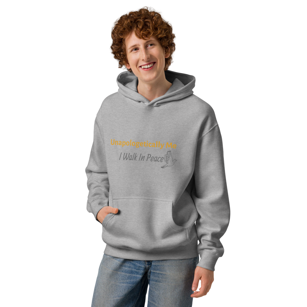 Men’s box hoodie - Unapologetically Me {Gold}