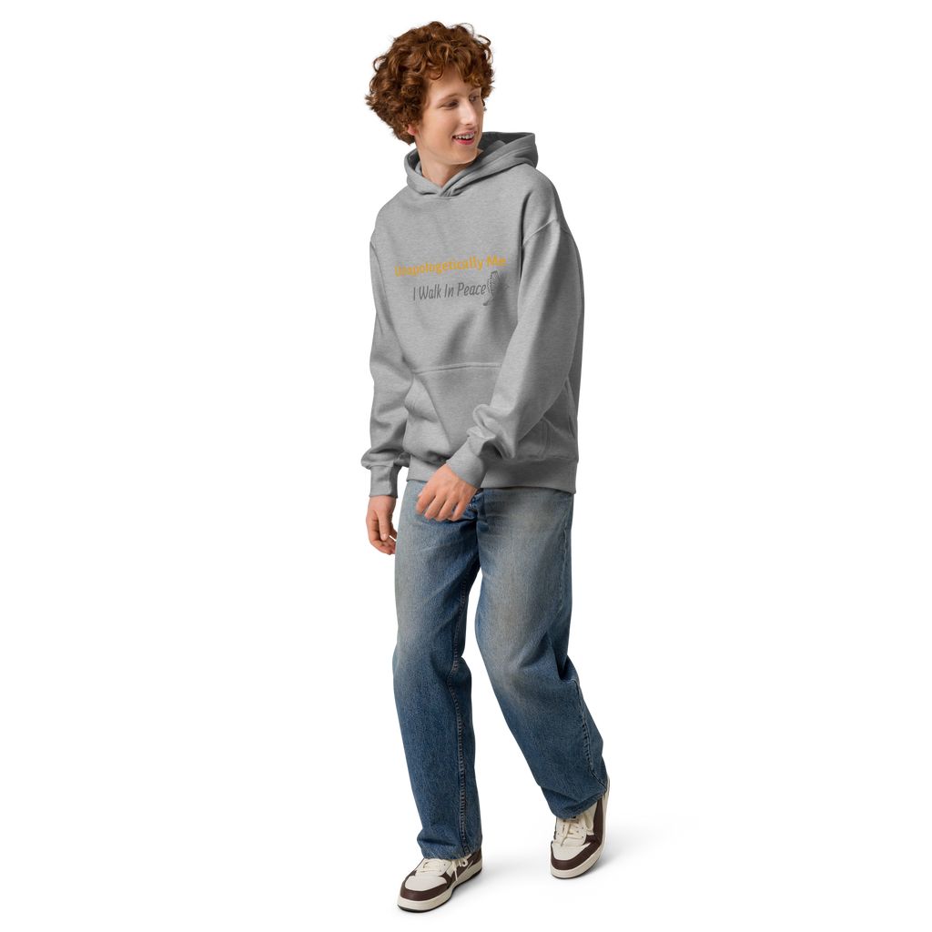 Men’s box hoodie - Unapologetically Me {Gold}