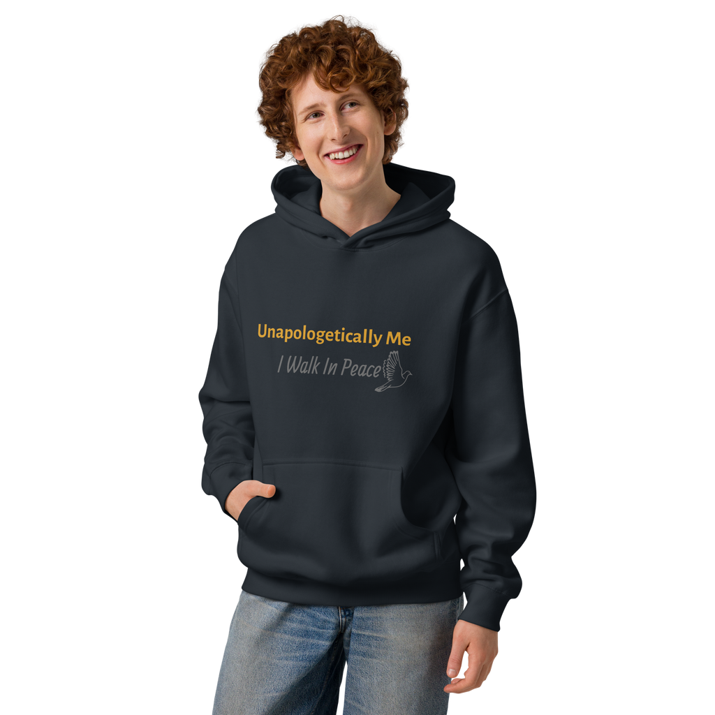 Men’s box hoodie - Unapologetically Me {Gold}