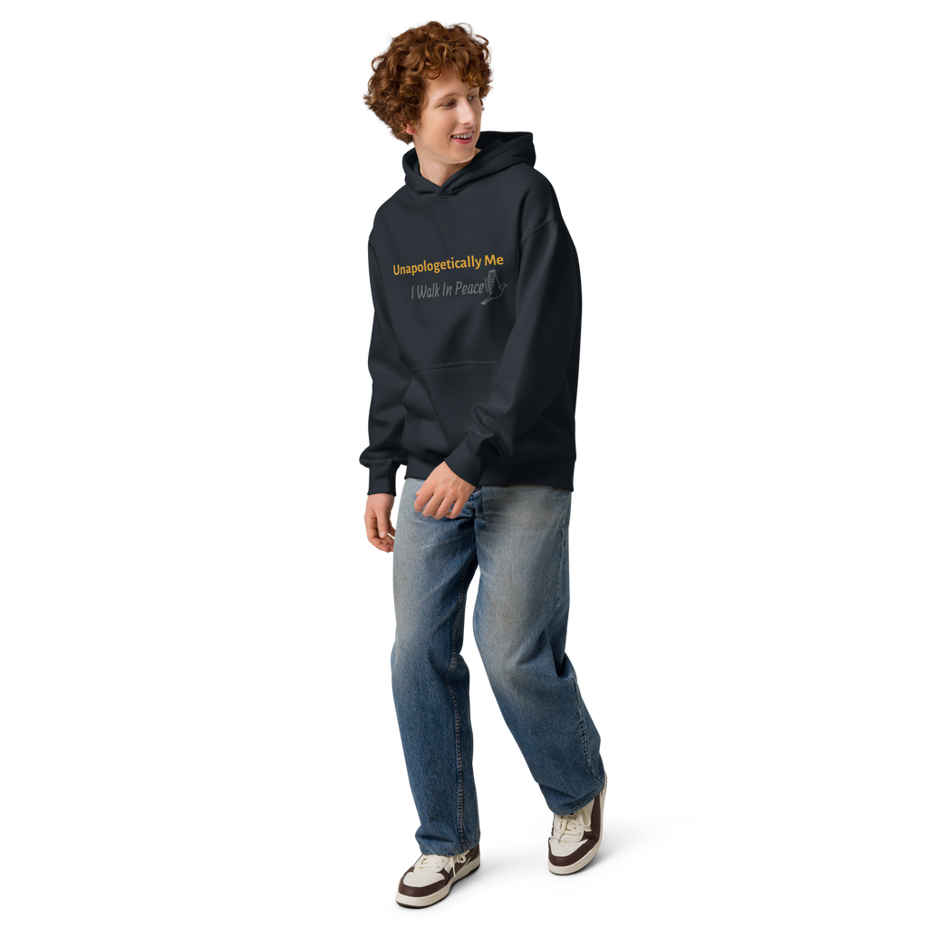 Men’s box hoodie - Unapologetically Me {Gold}