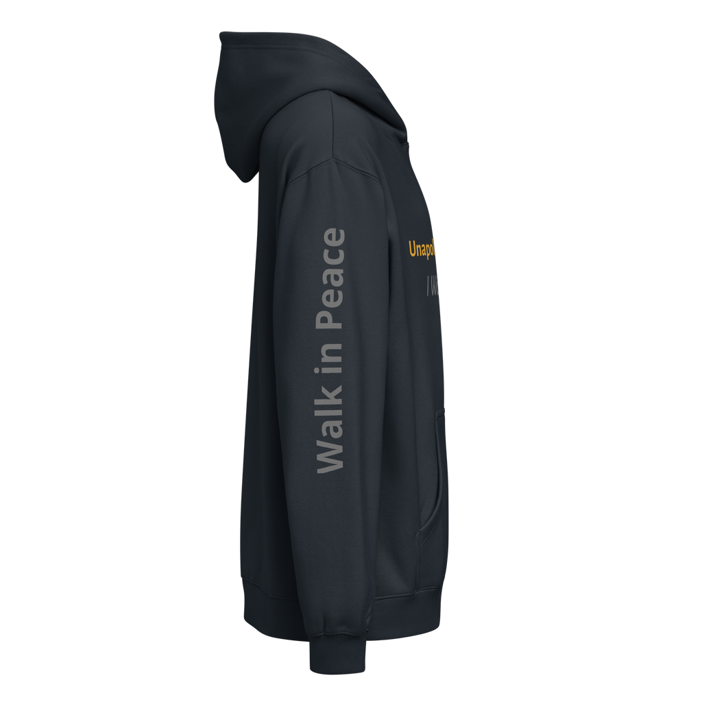 Men’s box hoodie - Unapologetically Me {Gold}