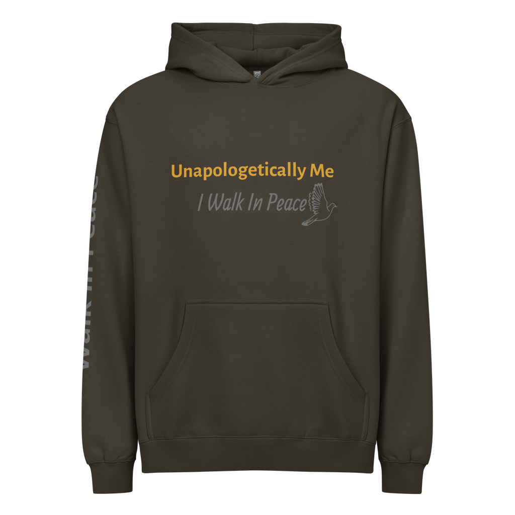 Men’s box hoodie - Unapologetically Me {Gold}