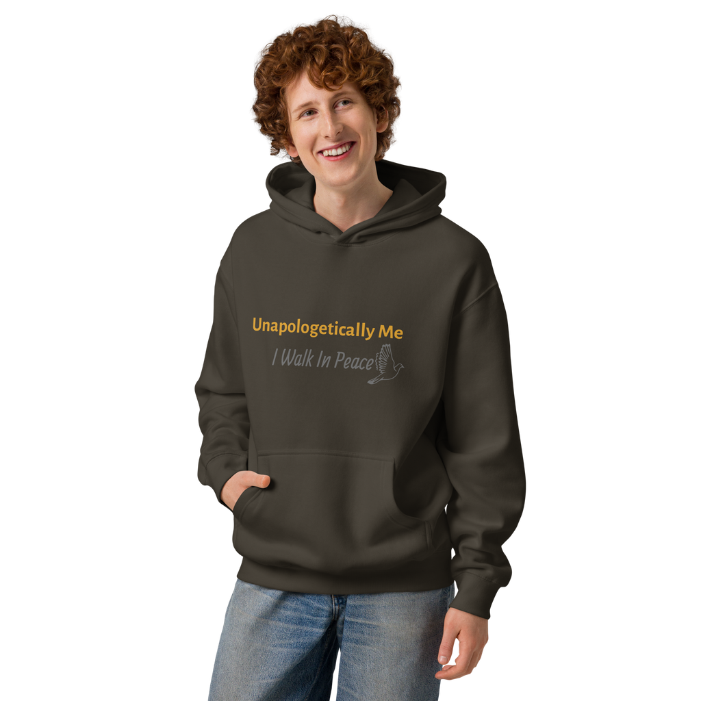 Men’s box hoodie - Unapologetically Me {Gold}