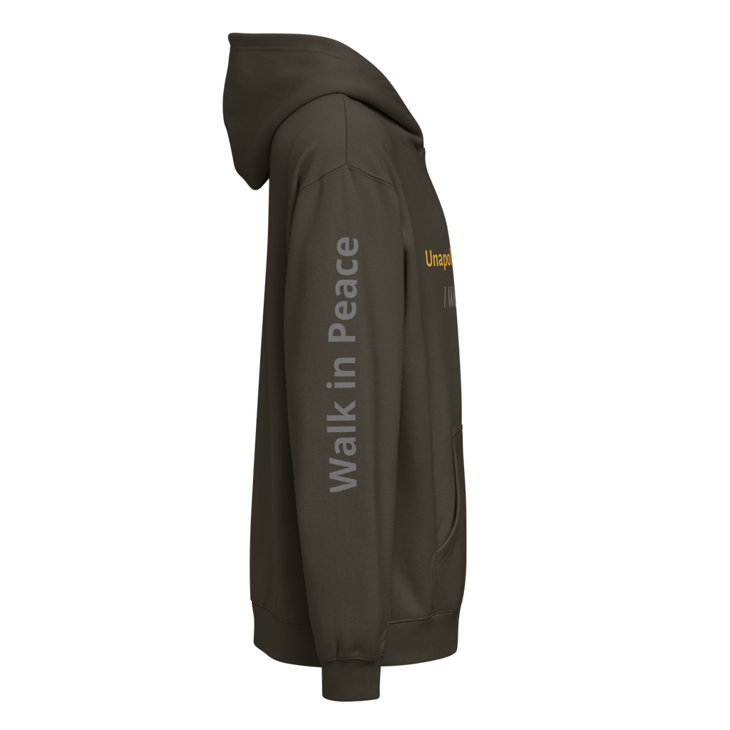 Men’s box hoodie - Unapologetically Me {Gold}